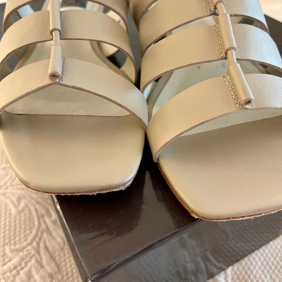 Calvin Klein Gladiator Sandals in Pale Flesh Color - Picture 6 of 9